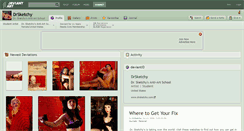Desktop Screenshot of drsketchy.deviantart.com