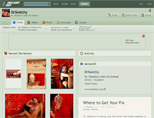 Tablet Screenshot of drsketchy.deviantart.com