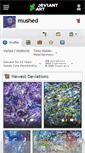 Mobile Screenshot of mushed.deviantart.com
