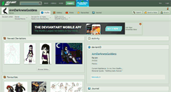 Desktop Screenshot of anndarknessgoddess.deviantart.com