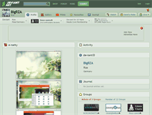 Tablet Screenshot of bigrza.deviantart.com