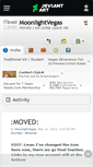 Mobile Screenshot of moonlightvegas.deviantart.com