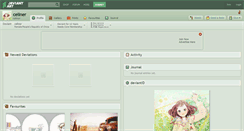 Desktop Screenshot of celiner.deviantart.com