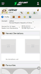 Mobile Screenshot of celiner.deviantart.com