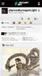 Mobile Screenshot of plannedbyreaperlight.deviantart.com