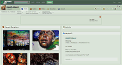 Desktop Screenshot of mamo-miami.deviantart.com