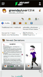 Mobile Screenshot of greendayluver1314.deviantart.com
