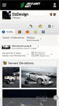 Mobile Screenshot of dzdesign.deviantart.com