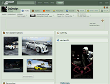 Tablet Screenshot of dzdesign.deviantart.com