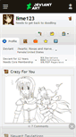 Mobile Screenshot of lime123.deviantart.com