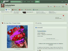 Tablet Screenshot of costumesalon.deviantart.com