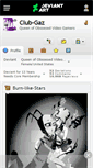Mobile Screenshot of club-gaz.deviantart.com