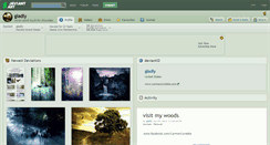 Desktop Screenshot of gladly.deviantart.com