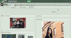Desktop Screenshot of dalliya.deviantart.com