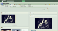Desktop Screenshot of kazu-x-emily.deviantart.com