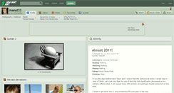 Desktop Screenshot of manut33.deviantart.com