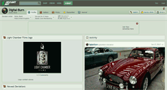 Desktop Screenshot of digital-burn.deviantart.com