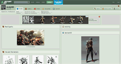 Desktop Screenshot of andynd.deviantart.com