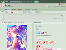 Tablet Screenshot of emi-liu.deviantart.com