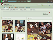 Tablet Screenshot of bigbranx2.deviantart.com