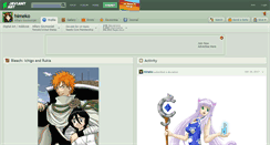 Desktop Screenshot of himeko.deviantart.com