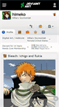 Mobile Screenshot of himeko.deviantart.com
