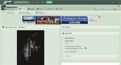 Desktop Screenshot of manoureva.deviantart.com
