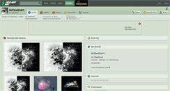 Desktop Screenshot of mrdeathart.deviantart.com