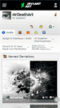 Mobile Screenshot of mrdeathart.deviantart.com