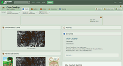 Desktop Screenshot of crux-coudray.deviantart.com