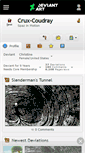 Mobile Screenshot of crux-coudray.deviantart.com