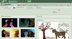 Desktop Screenshot of nalawazhere.deviantart.com