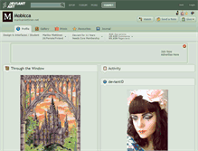 Tablet Screenshot of mobicca.deviantart.com