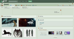 Desktop Screenshot of nanaohf.deviantart.com