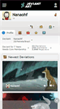 Mobile Screenshot of nanaohf.deviantart.com