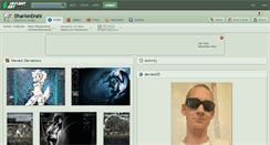 Desktop Screenshot of dhariondrahl.deviantart.com