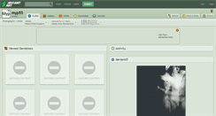 Desktop Screenshot of myp55.deviantart.com