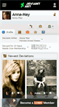 Mobile Screenshot of anna-may.deviantart.com