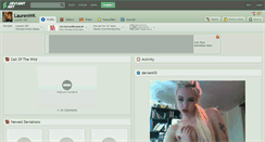 Desktop Screenshot of laurenwk.deviantart.com