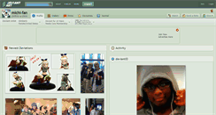 Desktop Screenshot of michi-fan.deviantart.com