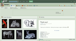 Desktop Screenshot of elentarri.deviantart.com