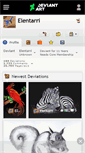 Mobile Screenshot of elentarri.deviantart.com
