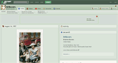 Desktop Screenshot of bribowers.deviantart.com