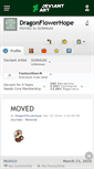 Mobile Screenshot of dragonflowerhope.deviantart.com