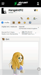 Mobile Screenshot of mangakid92.deviantart.com