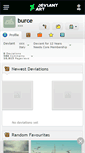 Mobile Screenshot of burce.deviantart.com