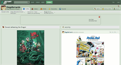 Desktop Screenshot of diegobernardo.deviantart.com