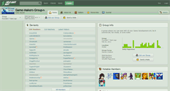 Desktop Screenshot of game-makers-group.deviantart.com