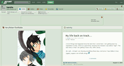 Desktop Screenshot of kandra.deviantart.com