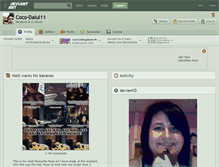Tablet Screenshot of coco-daiul11.deviantart.com